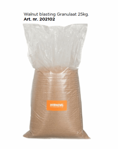 Walnut blasting granulaat 25KG