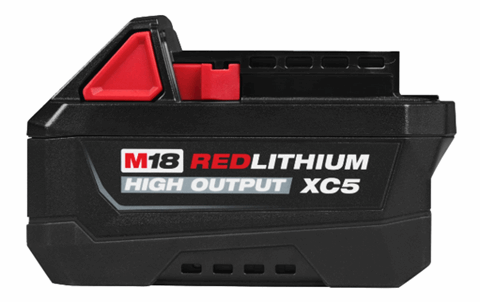 Milwaukee accu M18 HB5 5Ah High Output