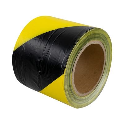 GEEL / ZWART Afzetlint - 200M
