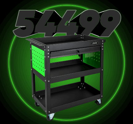 WERKPLAATSWAGEN MET 3 NIVEAUS EN 1 LADE trolley