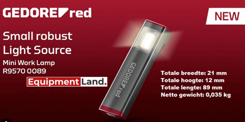 Gedore Led Mini Werklamp