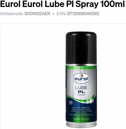 Eurol Lube PL Spray 100ML