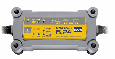 GYS Acculader 6 / 12 / 24 V 1,2 - 125 Ah 6A