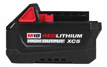 Milwaukee accu M18 HB5 5Ah High Output