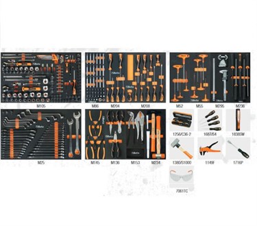 Beta ZNLEVO100 Gereedschapwagen 5904EB set 295-Dlg