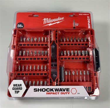 Shockwave Bitset 56-delig Milwaukee