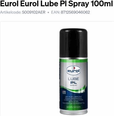 Eurol Lube PL Spray 100ML