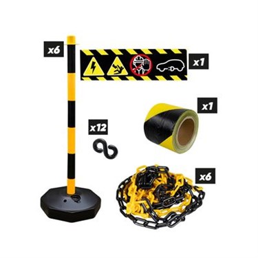 KIT HOOGSPANNINGWAARSCHUWING