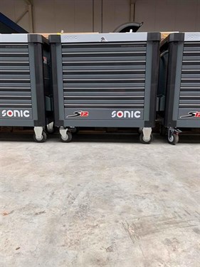 Sonic S12 gereedschapswagen gevuld