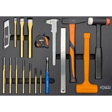 SP Tools gereedschap wagen kar 400dl gevuld