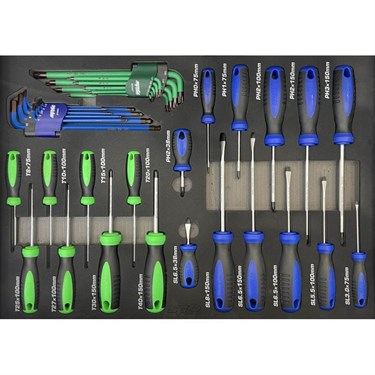 SP Tools gereedschap wagen kar 400dl gevuld