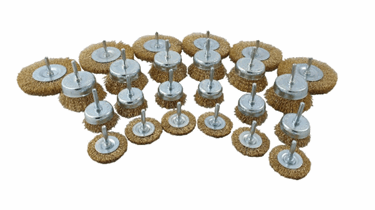 Borstel set staaldraad 24 delig